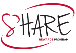 share Share Rewards Program logo